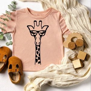 Giraffe infant/toddler shirt